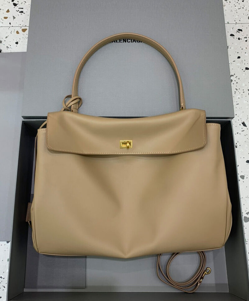 Balenciaga Rodeo Large Handbag Apricot